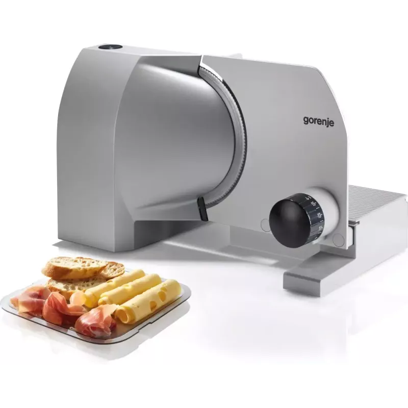 Elektrischer Allesschneider Gorenje R708A 100 W Edelstahl 1,5 cm