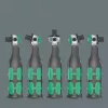 Wrench Ratchet Wera 05004283001 18 pcs Schwarz Grün