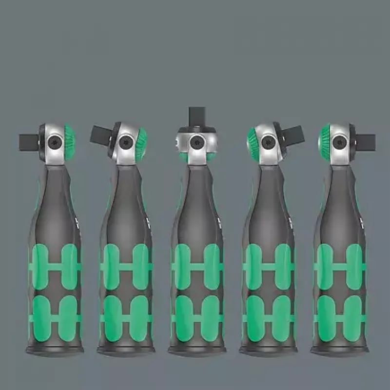 Wrench Ratchet Wera 05004283001 18 pcs Schwarz Grün