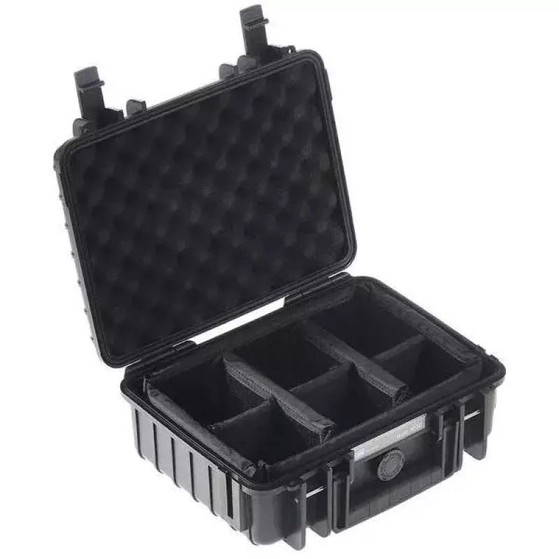Hardcase B+W Typ 1000 Schwarz Universelle Kompatibilität