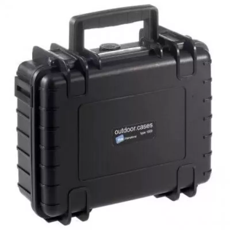 Hardcase B+W Typ 1000 Schwarz Universelle Kompatibilität