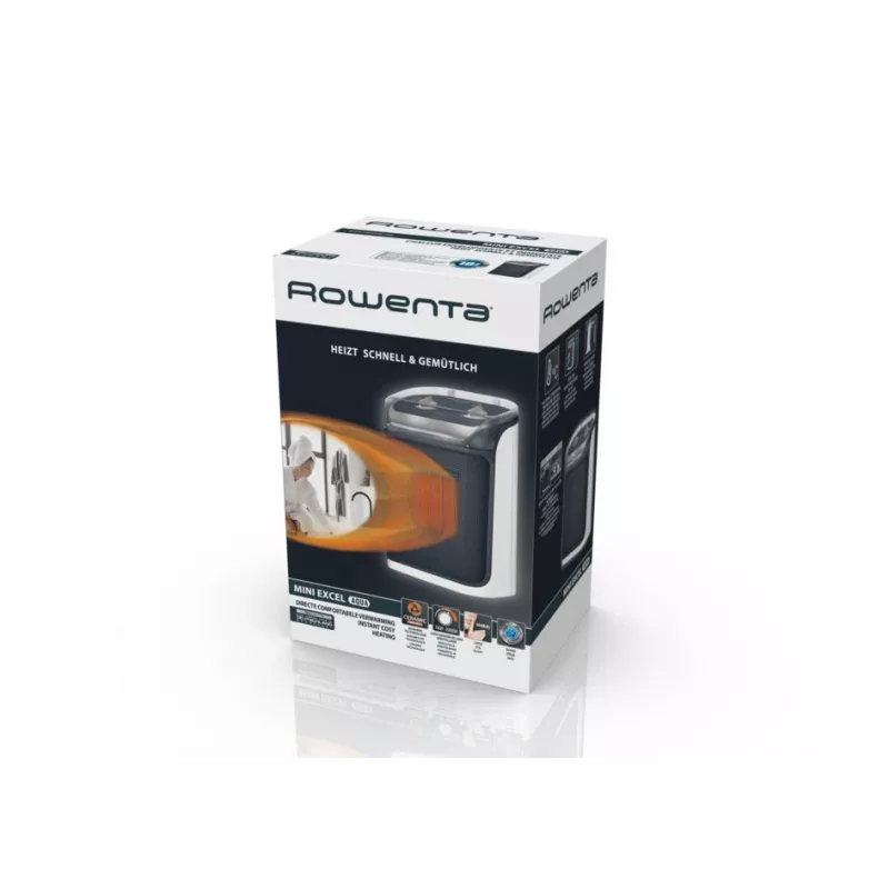 Rowenta Mini Excel Aqua SO9281 Innenbereich Weiß 2000 W Ventilator-Heizlüfter