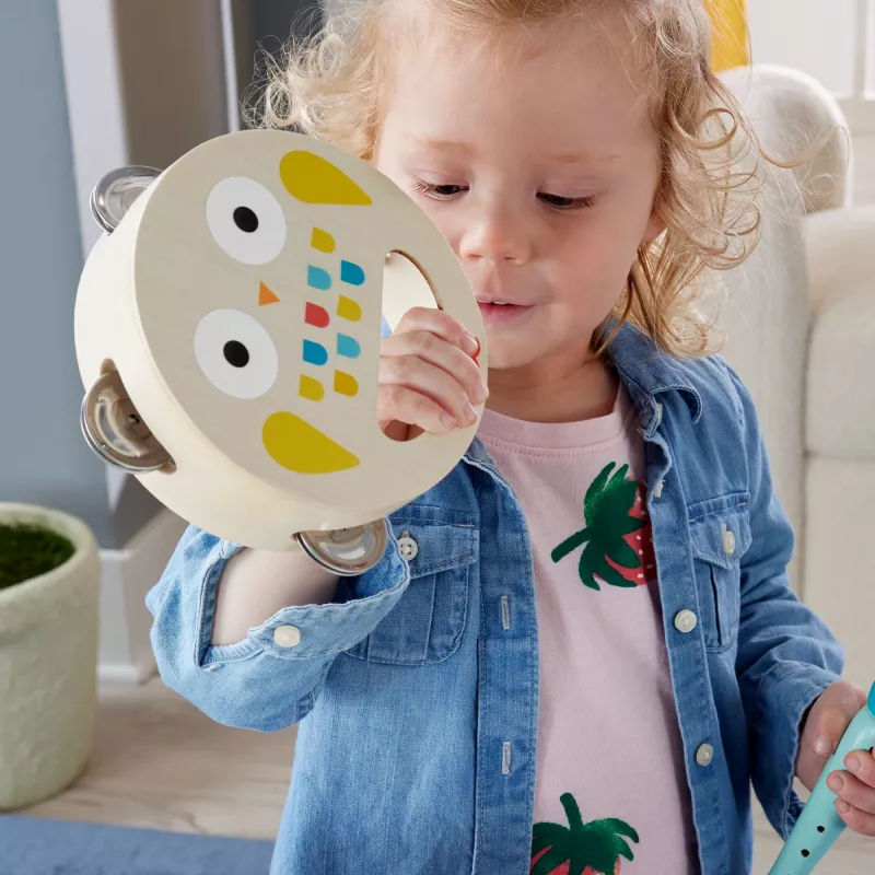 Mattel Musik-Geschenkset mit Holzinstrumenten für Kleinkinder