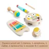 Mattel Musik-Geschenkset mit Holzinstrumenten für Kleinkinder