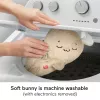 Fisher-Price Soothe & Settle Bunny Plüsch-Babyspielzeug & anpassbares Klanggerät mit Bewegung