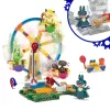 MEGA Pokémon Riesenrad-Spaß Bauset, mit 4 Action-Figuren (393 Teile) für Kinder