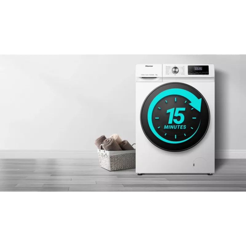 Hisense WFQA7014EVJM Waschmaschine Frontlader 7 kg 1310 U/min Weiß
