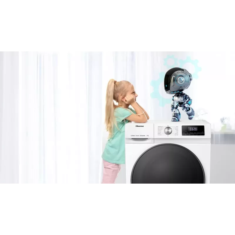 Hisense WFQA7014EVJM Waschmaschine Frontlader 7 kg 1310 U/min Weiß