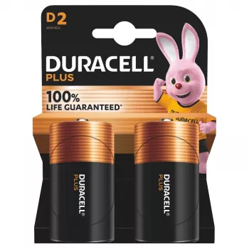 Duracell Plus 100 D Einwegbatterie Alkaline