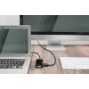 DIGITUS ASSMANN DisplayPort-Adapterkabel, DP - HDMI+DVI+VGA M-F/F/F, 20 cm 3-in-1-Multimediakabel, CE, Schwarz