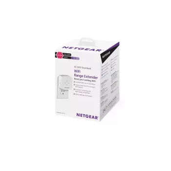 NETGEAR EX6110 Netzwerk-Sender & -Empfänger Weiß 10, 100, 300 Mbit/s