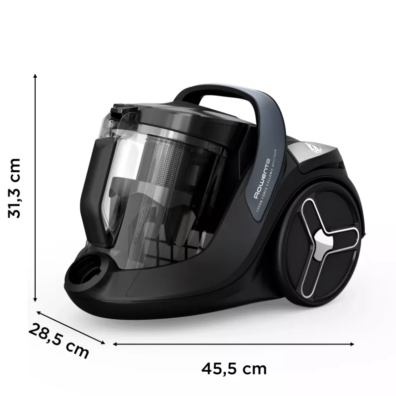 Rowenta Grün Force RO7C36 2,5 L Bodenstaubsauger Trocken 500 W Beutellos