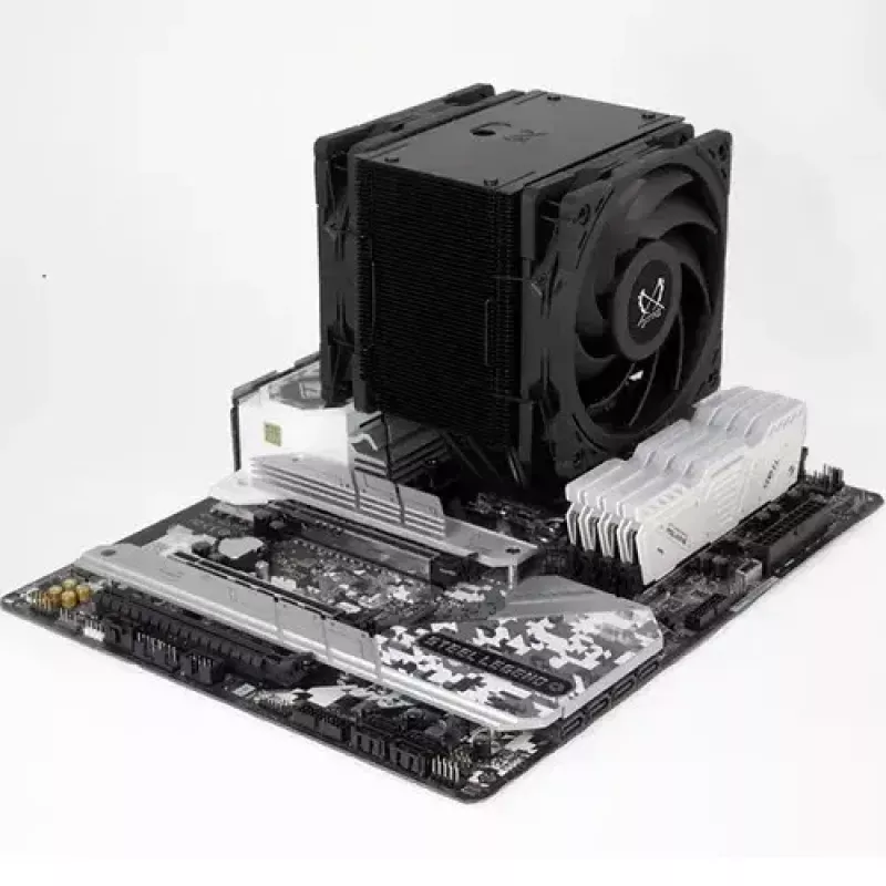 Fan Scythe Mugen 6 Dual Fan Schwarz Edition 12 cm 300-2000 RPM