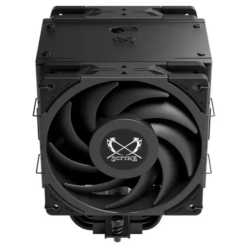 Fan Scythe Mugen 6 Dual Fan Schwarz Edition 12 cm 300-2000 RPM