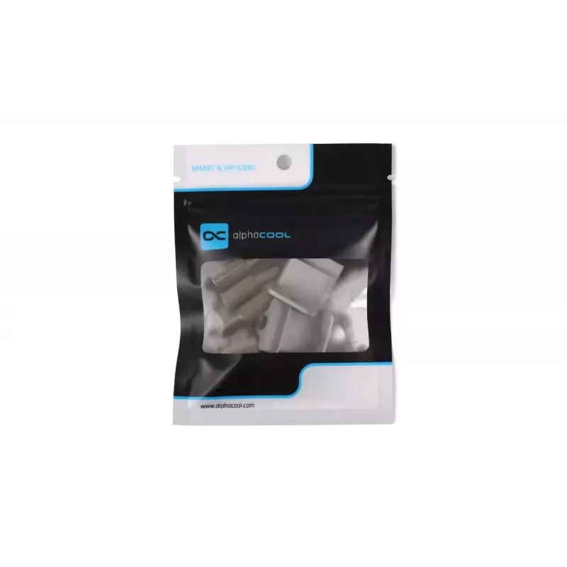 Montageset Alphacool 13538 Aluminium Silber 19.8x19x20mm