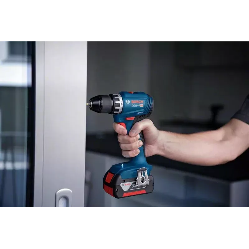 Bosch GSR 18V-45 1900 U/min 900 g Schwarz, Blau, Rot