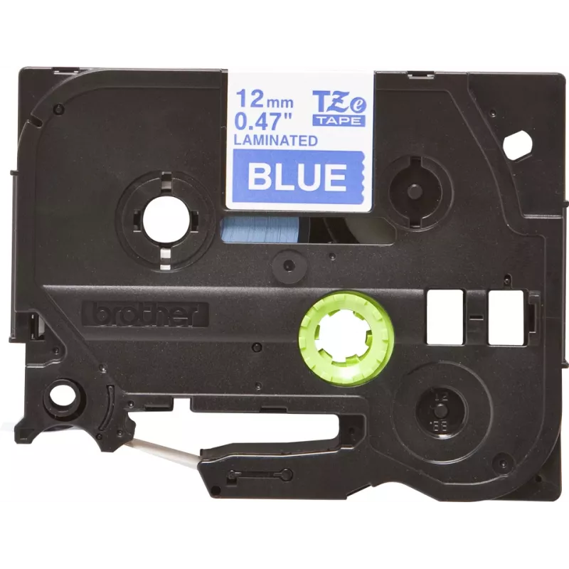 Labelband Brother TZe535 12mm Weiß auf Blau