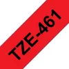 Laminierband Brother TZe461 36 mm Schwarz auf Rot