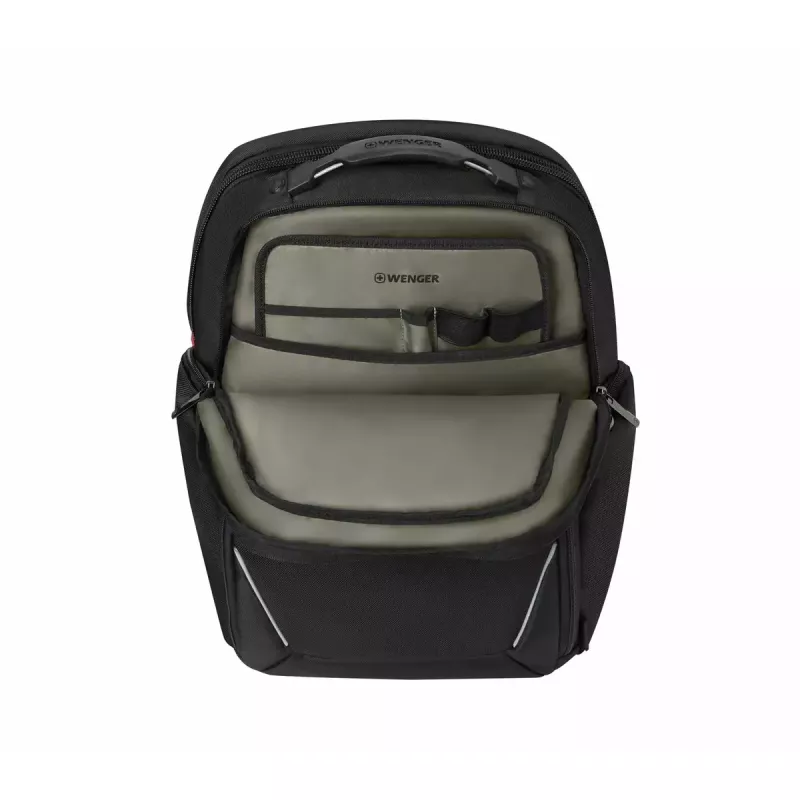 Casual-Rucksack Wenger SwissGear Meteor Schwarz Polyester PVC rPET