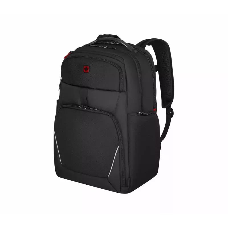 Casual-Rucksack Wenger SwissGear Meteor Schwarz Polyester PVC rPET