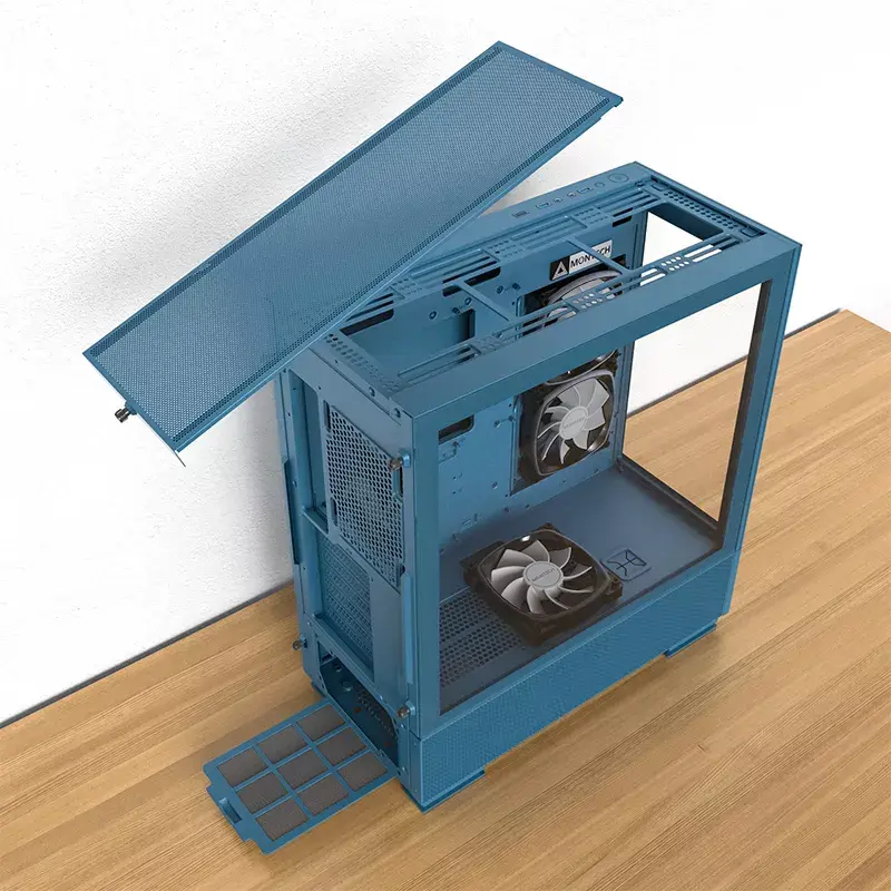 PC-Gehäuse Montech SKY TWO Midi Tower Blau