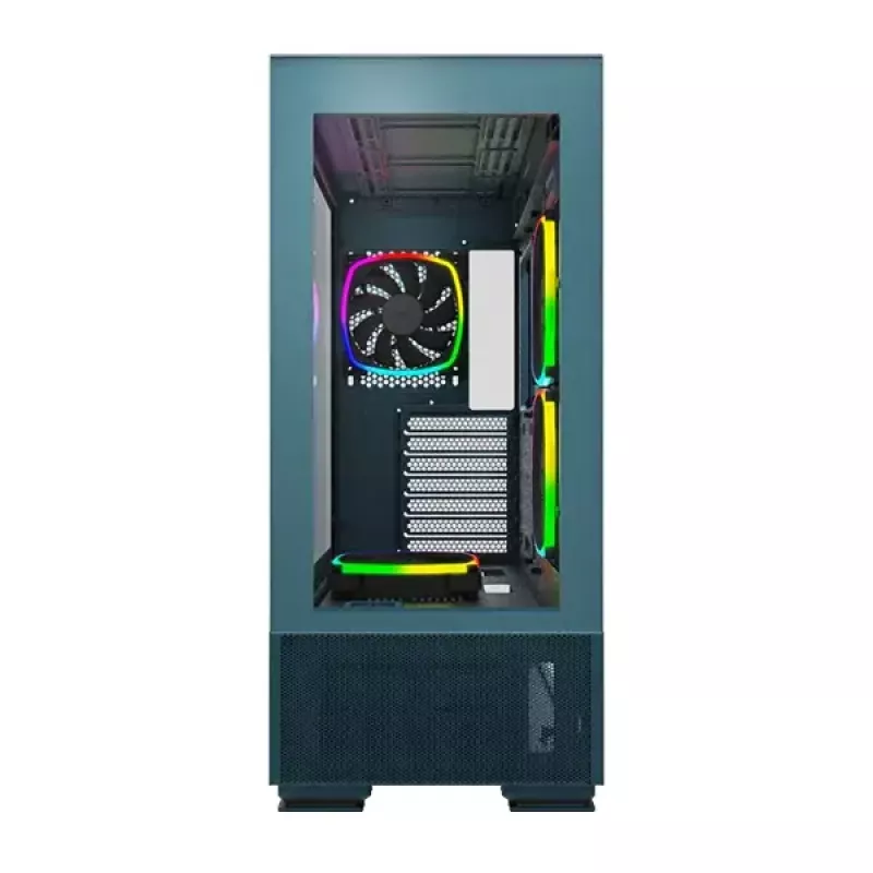 PC-Gehäuse Montech SKY TWO Midi Tower Blau