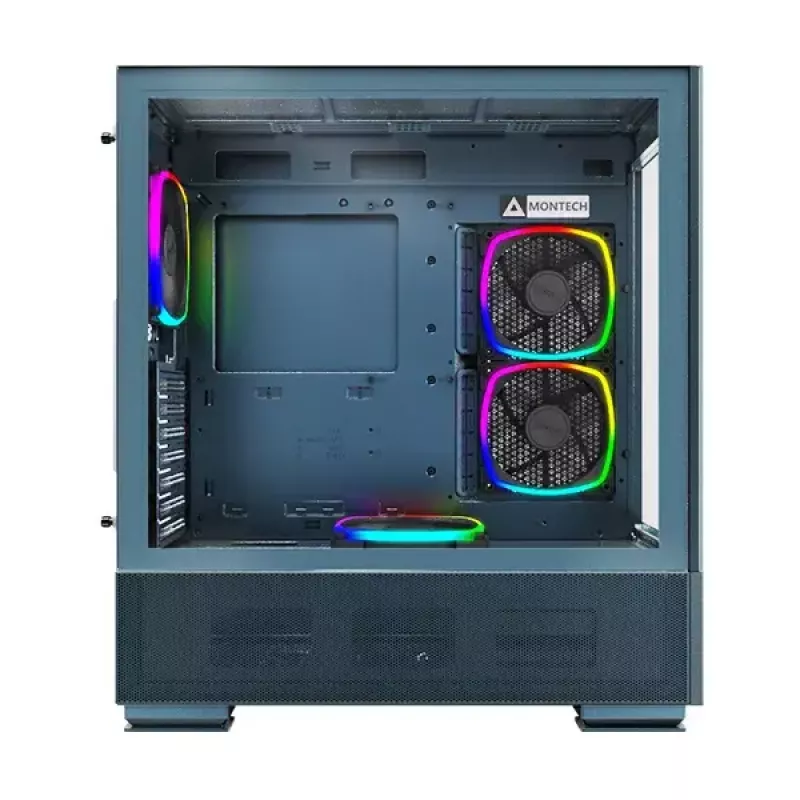 PC-Gehäuse Montech SKY TWO Midi Tower Blau