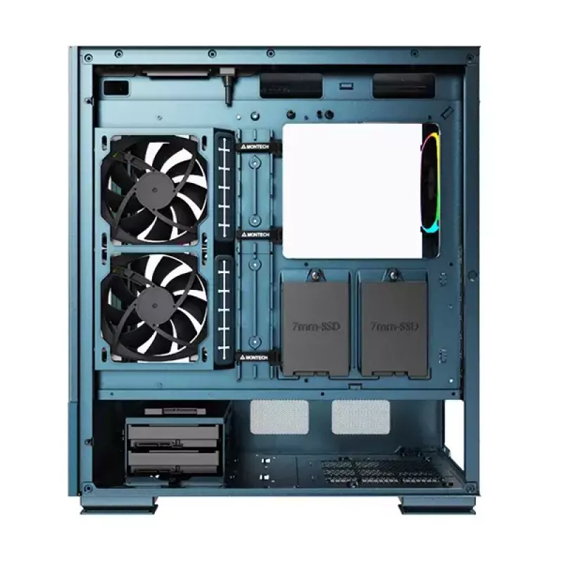 PC-Gehäuse Montech SKY TWO Midi Tower Blau