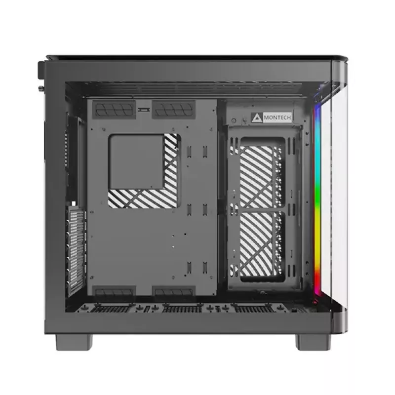 PC-Gehäuse Montech KING 95 PRO Midi Tower Schwarz