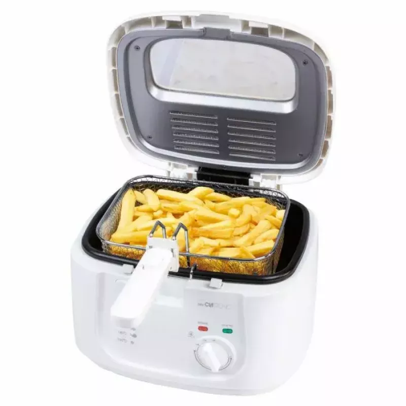 Fritteuse Clatronic FR 3771 2,5 L 1800 W Weiß
