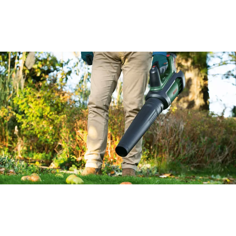 Bosch AdvancedLeafBlower 36V-750 (1x2.0Ah), Handgebläse, 100 km/h, 200 km/h, Akku, 1,5 m/s², 254 mm