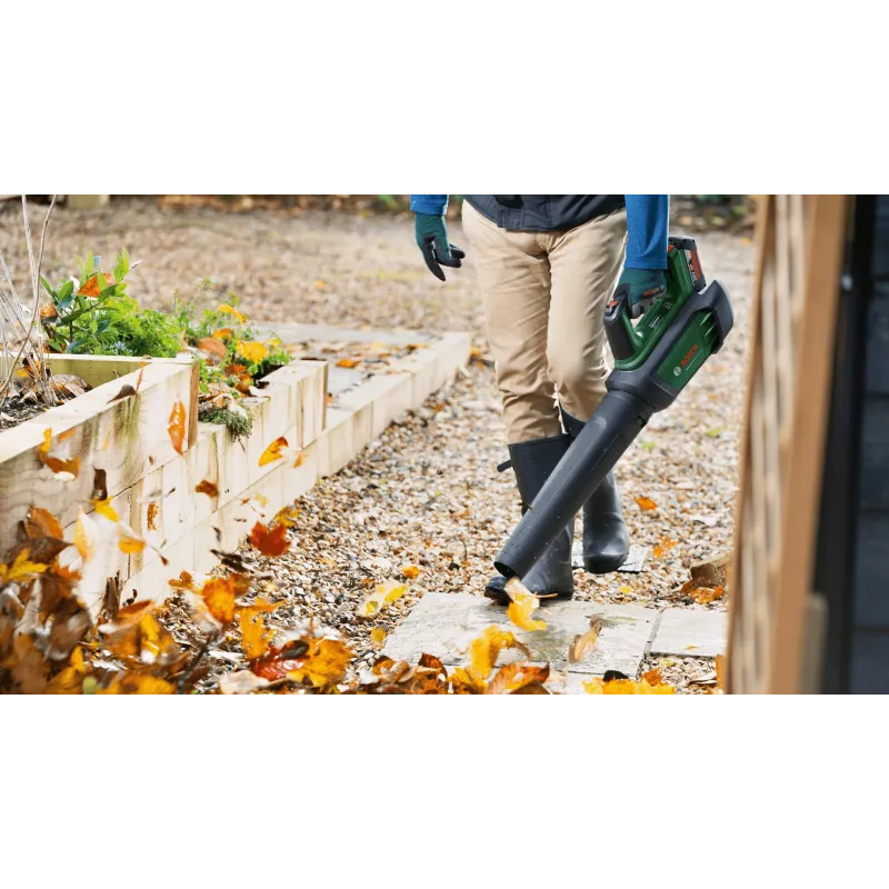 Bosch AdvancedLeafBlower 36V-750 (1x2.0Ah), Handgebläse, 100 km/h, 200 km/h, Akku, 1,5 m/s², 254 mm