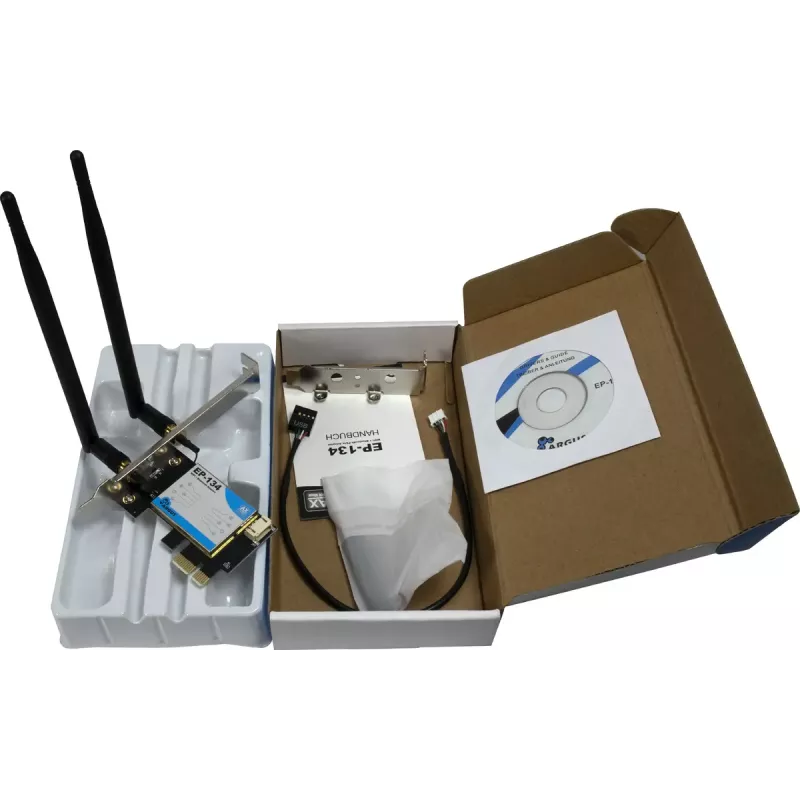 Interner WLAN-Bluetooth-Adapter Inter-Tech EP-134 1800 Mbit/s