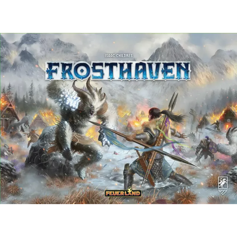 Brettspiel Pegasus Spiele Frosthaven — Strategie, 30 min Spieldauer, ab 14 Jahren