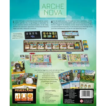 Brettspiel Pegasus Spiele Arche Nova — Querdenken-Familienspiel, ab 14 Jahren