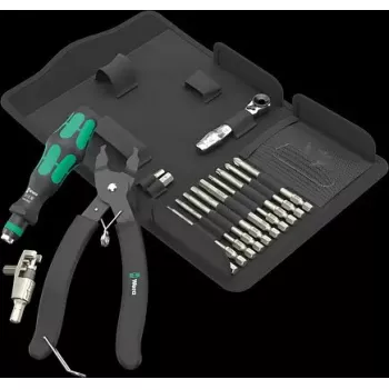 Nietwerkzeug-Set Wera 05136042001 Breite 195 mm Tiefe 130 mm Höhe 50 mm