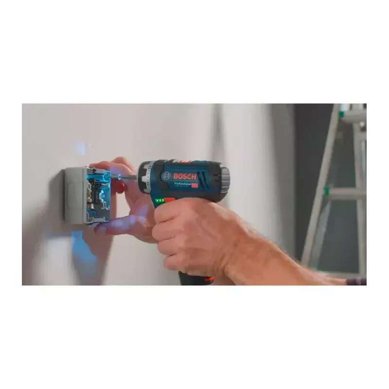 Bosch GSR 12V-15 FC Professional Schlüssellos 600 g Schwarz, Blau