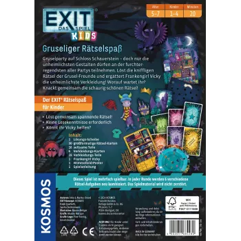 Kosmos 45496886 Brett-/Kartenspiel 20 min Brettspiel Puzzle