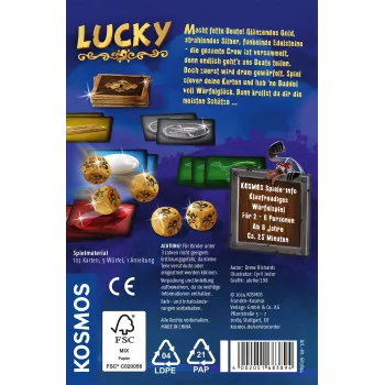 Kosmos Lucky 25 min Brettspiel Taktik