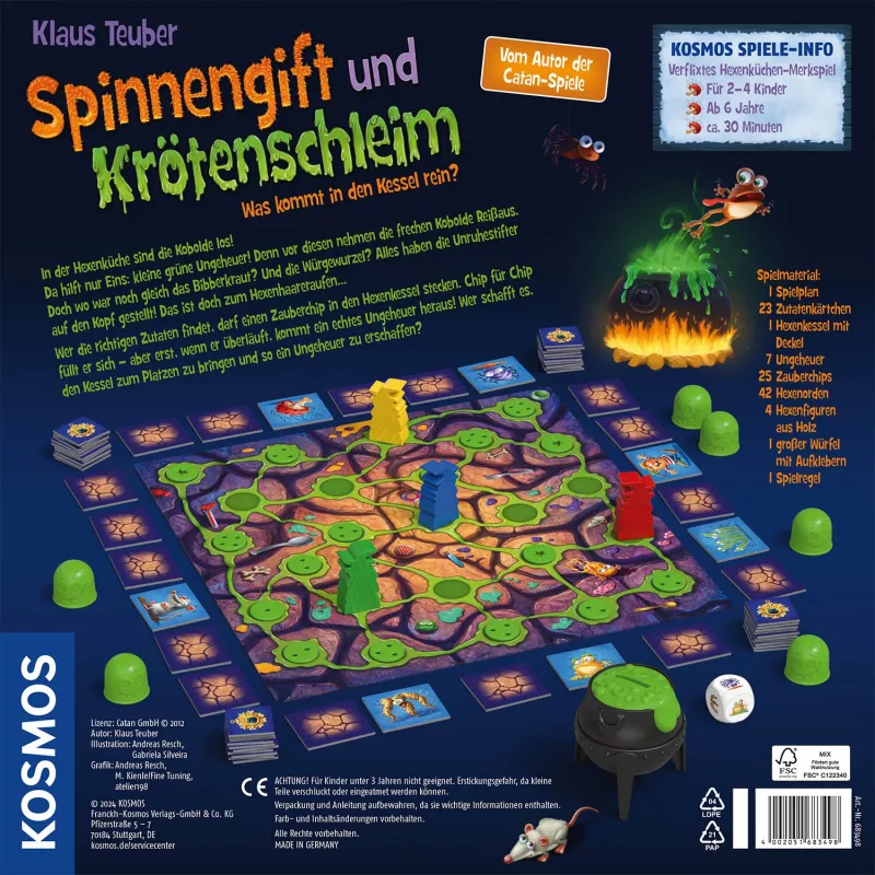 Kosmos 45496913 Brett-/Kartenspiel 30 min Brettspiel Memory