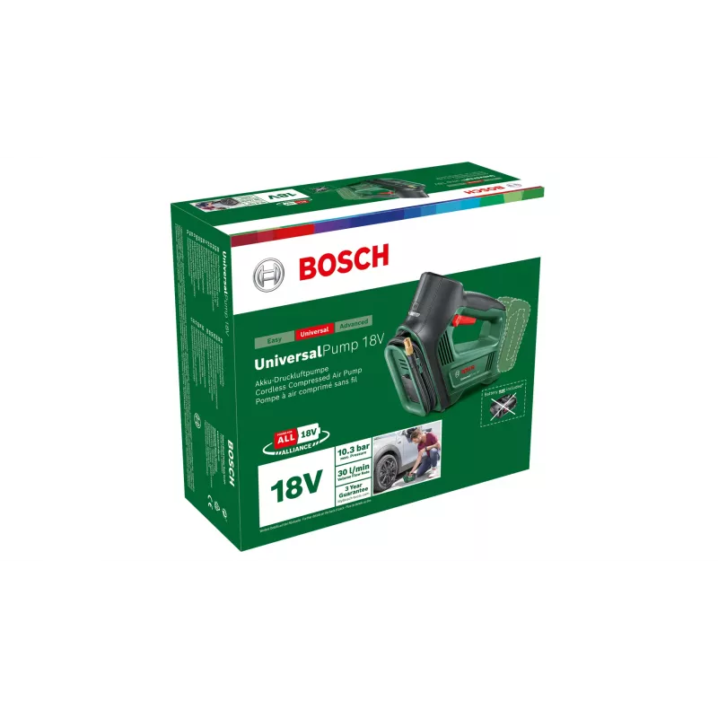 Bosch Universal Pump elektrische Luftpumpe 10,3 bar 30 l/min