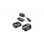Bosch Starter-Set 18V - 2 x Akku (2,0 Ah + 4,0 Ah) Akku- und Ladegerät-Set