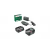 Bosch Starter-Set 18V - 2 x Akku (2,0 Ah + 4,0 Ah) Akku- und Ladegerät-Set