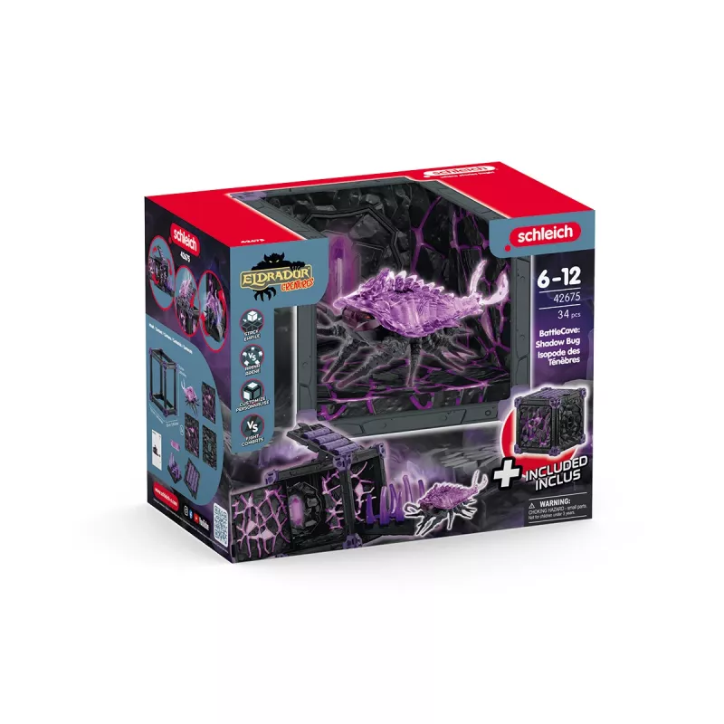 Action/Adventure Schleich BattleCave Shadow Bug Multicolour 42675