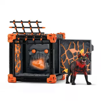 Action/Adventure Schleich BattleCave Lava Hyena Multicolor 42674