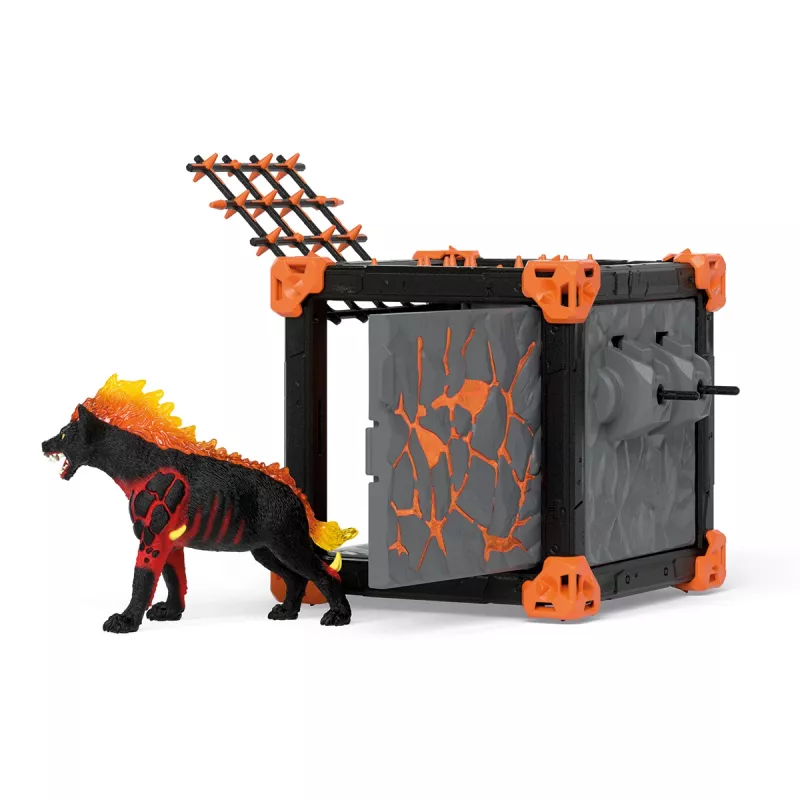 Action/Adventure Schleich BattleCave Lava Hyena Multicolor 42674