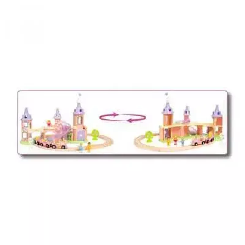 Holzfahrzeug- und Schienenset Ravensburger 33312 — mehrfarbig, für Kinder ab 3 Jahren