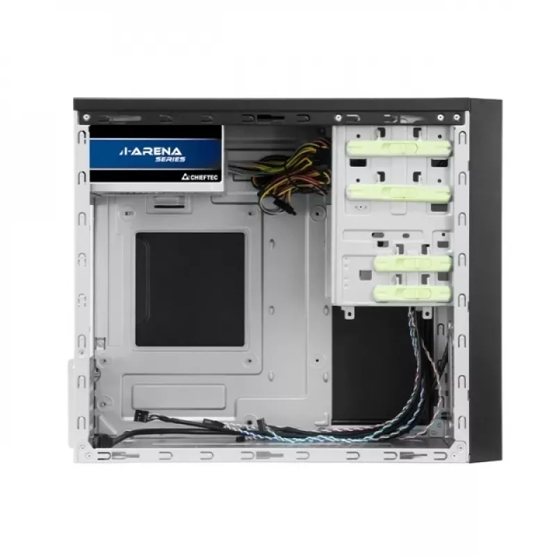 Chieftec CT-01B-350GPB Computergehäuse Mini Tower Schwarz 350 W