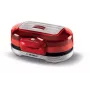 Ariete 205 Hamburger Maker Party Time, Hamburger-Maschine, 1200 W, doppelte antihaftbeschichtete Platten, 2 Fächer, leicht zu reinigen, Rot