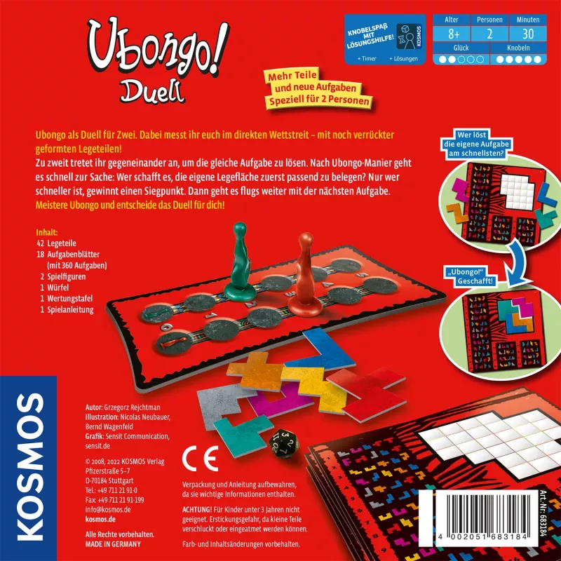 Kosmos 683184 Brettspiel Puzzle